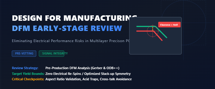 Laatste bedrijfsblogs Design for Manufacturing: Reducing Electrical Risks in Multilayer PCBs through Early-Stage DFM Feedback