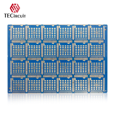 kopen FR4 RIGID PCB Vier zijden 6 laag PCB Board Half Cut Slot Immersion Gold 2u online vervaardiging
