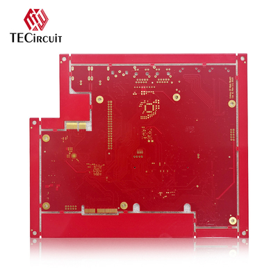 Hoogfrequente circuit board RIGID PCB FR4 TG170 Goud Finger 1,6 mm Dikte 10U