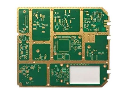 Multilayer Rigid High Frequency PCB Board voor entertainmentsystemen in auto's
