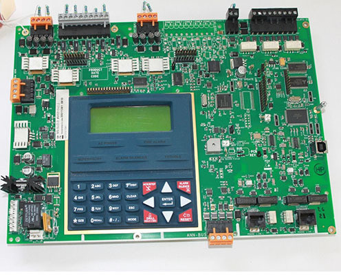PCB-productie assemblage vingerafdruk deur slot printplaat