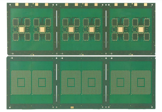 Multilayer IC Substraat PCB Board PCB Rigid Blind Vias Soft Gold